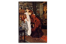 Young Ladies Looking at Japanese Objects James Tissot Reprodukcia zs18306