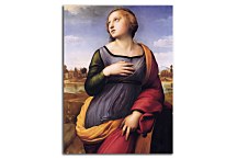 Reprodukcie Rafael Santi - Saint Mark Enthroned zs18317