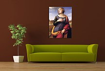 Reprodukcie Rafael Santi - Saint Mark Enthroned zs18317