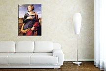 Reprodukcie Rafael Santi - Saint Mark Enthroned zs18317