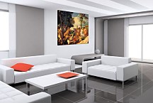 Reprodukcie Tizian - Bacchanal zs18321