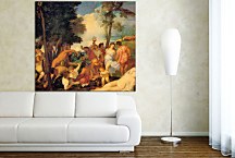Reprodukcie Tizian - Bacchanal zs18321
