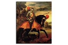 Tizian reprodukcia - Emperor Charles zs18324