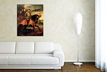 Tizian reprodukcia - Emperor Charles zs18324