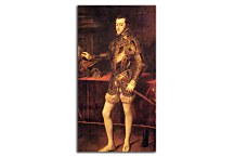 Reprodukcia Tizian - Portrait of Philip II zs18330
