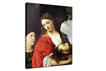 Tizian obraz - obraz Judith with the Head of Holofernes zs18335