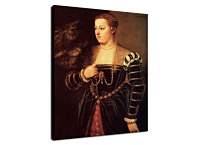 Tizian obraz - Portrait of Lavinia zs18341