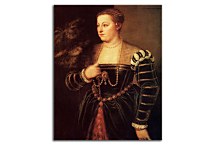 Tizian obraz - Portrait of Lavinia zs18341