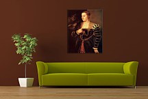 Tizian obraz - Portrait of Lavinia zs18341