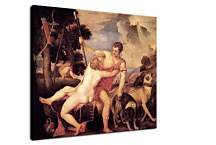 Tizian obraz - Venuša a Adonis zs18342