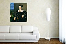 Portrait of Eleonora Gonzaga zs18346 - Tizian obraz