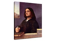 Tizian reprodukcia - Portrait of a Venetian nobleman zs18351