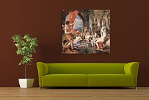 Tizian obraz - Diana a Actaeon zs18354