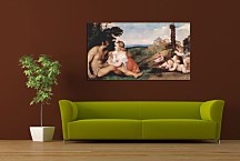 Tizian obraz - The Three Ages of Man zs18355