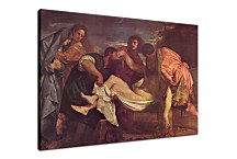 Tizian obraz -  Entombment of Christ zs18361