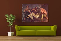 Tizian obraz -  Entombment of Christ zs18361