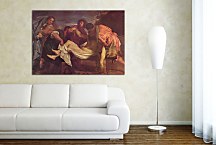 Tizian obraz -  Entombment of Christ zs18361