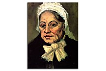 Vincent van Gogh Obraz - Head of an Old Woman with White Cap The Midwife zs18365