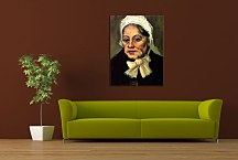 Vincent van Gogh Obraz - Head of an Old Woman with White Cap The Midwife zs18365