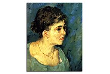 Obrazy Vincent van Gogh - Portrait of Woman in Blue zs18367