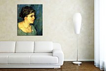 Obrazy Vincent van Gogh - Portrait of Woman in Blue zs18367