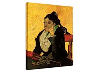 Vincent van Gogh - Portrait of Madame Ginoux Obraz zs18370