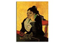 Vincent van Gogh - Portrait of Madame Ginoux Obraz zs18370