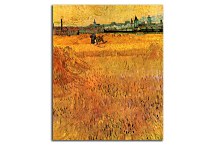 Vincent van Gogh Obraz - Arles View from the Wheat Fields zs18377