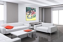 Vincent van Gogh Obraz - Blossoming Almond Branch in a Glass with a Book zs18379