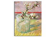 Reprodukcie Vincent van Gogh - Blossoming Almond Branch in a Glass zs18380