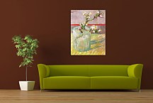 Reprodukcie Vincent van Gogh - Blossoming Almond Branch in a Glass zs18380
