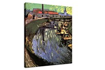 Vincent van Gogh Obraz - Canal with Women Washing zs18382