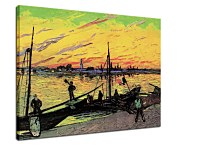 Obrazy Vincent van Gogh - Coal Barges zs18384