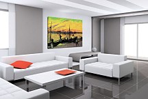 Obrazy Vincent van Gogh - Coal Barges zs18384