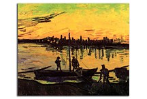 Reprodukcie Vincent van Gogh - Coal Barges zs18385