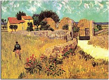 Vincent van Gogh obraz - Farmhouse in Provence zs18390
