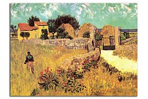 Vincent van Gogh obraz - Farmhouse in Provence zs18390