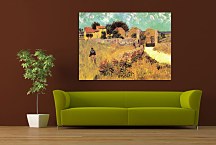 Vincent van Gogh obraz - Farmhouse in Provence zs18390