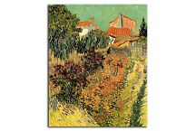 Vincent van Gogh obraz - Garden Behind a House zs18394