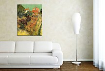 Vincent van Gogh obraz - Garden Behind a House zs18394