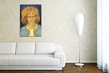Vincent van Gogh obraz - Girl with Ruffled Hair zs18395