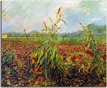 Vincent van Gogh obraz - Green Ears of Wheat zs18396