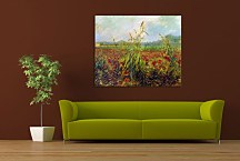 Vincent van Gogh obraz - Green Ears of Wheat zs18396