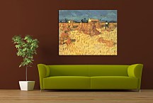 Harvest in Provence zs18398 - Vincent van Gogh obraz