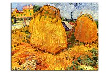 Haystacks in Provence zs18399 - Vincent van Gogh obraz