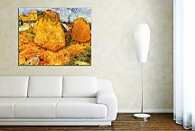 Haystacks in Provence zs18399 - Vincent van Gogh obraz