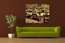 Vincent van Gogh obraz - Interior of a Restaurant in Arles zs18400