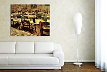 Vincent van Gogh obraz - Interior of a Restaurant in Arles zs18400