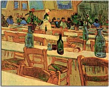 Vincent van Gogh obraz - Interior of a Restaurant zs18401