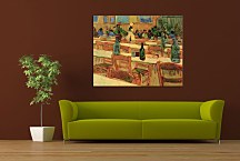 Vincent van Gogh obraz - Interior of a Restaurant zs18401